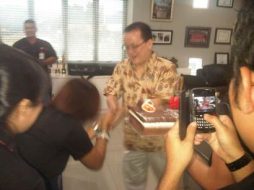 BB Bos NAGASWARA Penuh Ucapan Selamat Ultah