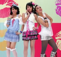 Trio WNC -Widhya, Nia, Chaterin Syuting Video Klip