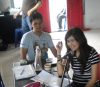 Photo Audrey Phoner di Nagaswara FM 28 April 2011 Photo Audrey Phoner di Nagaswara FM 28 April 2011