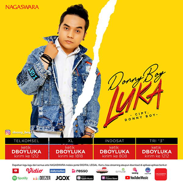 Donny Boy Rilis Lagu Terbaru Berjudul Luka RBT Donny Boy Luka