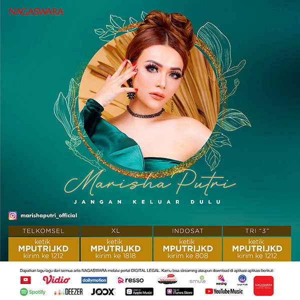Marisha Putri Rilis Single Terbaru Jangan Keluar Dulu RBT Marisha Putri Jangan Keluar Dulu