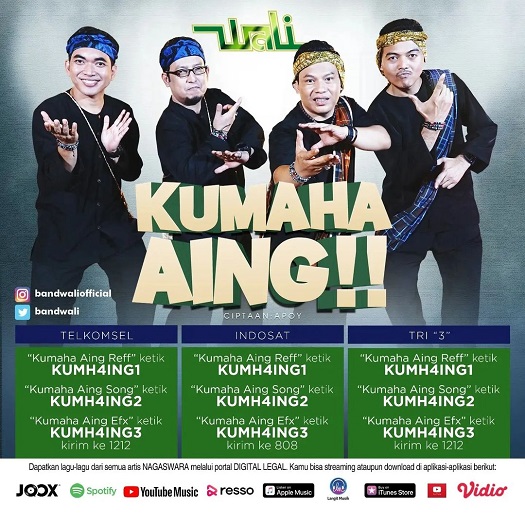 Wali Play Perdana Single Kumaha Aing