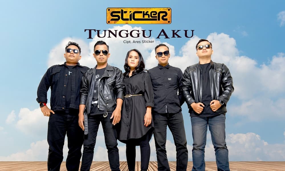 Sticker Rilis Single Teranyar Tunggu Aku