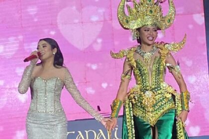 Vanessa Goeslaw Langganan Menyanyi Acara Puteri Indonesia