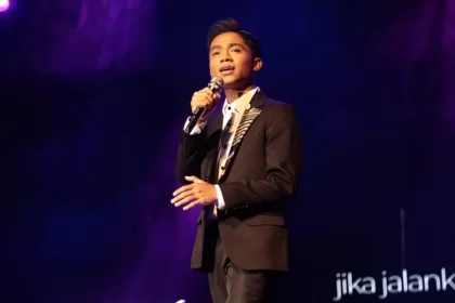 Betrand Putra Onsu Konser 25 Tahun Badai