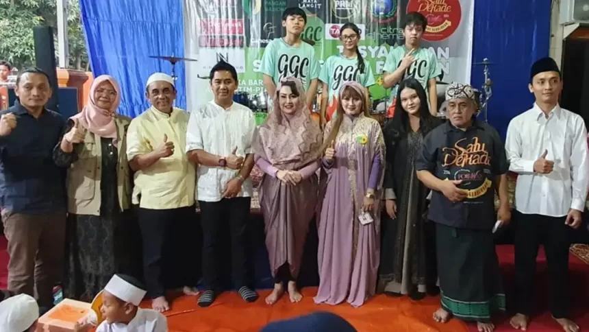 Velline Ayu Hadiri Acara Tasyakuran FORWAN